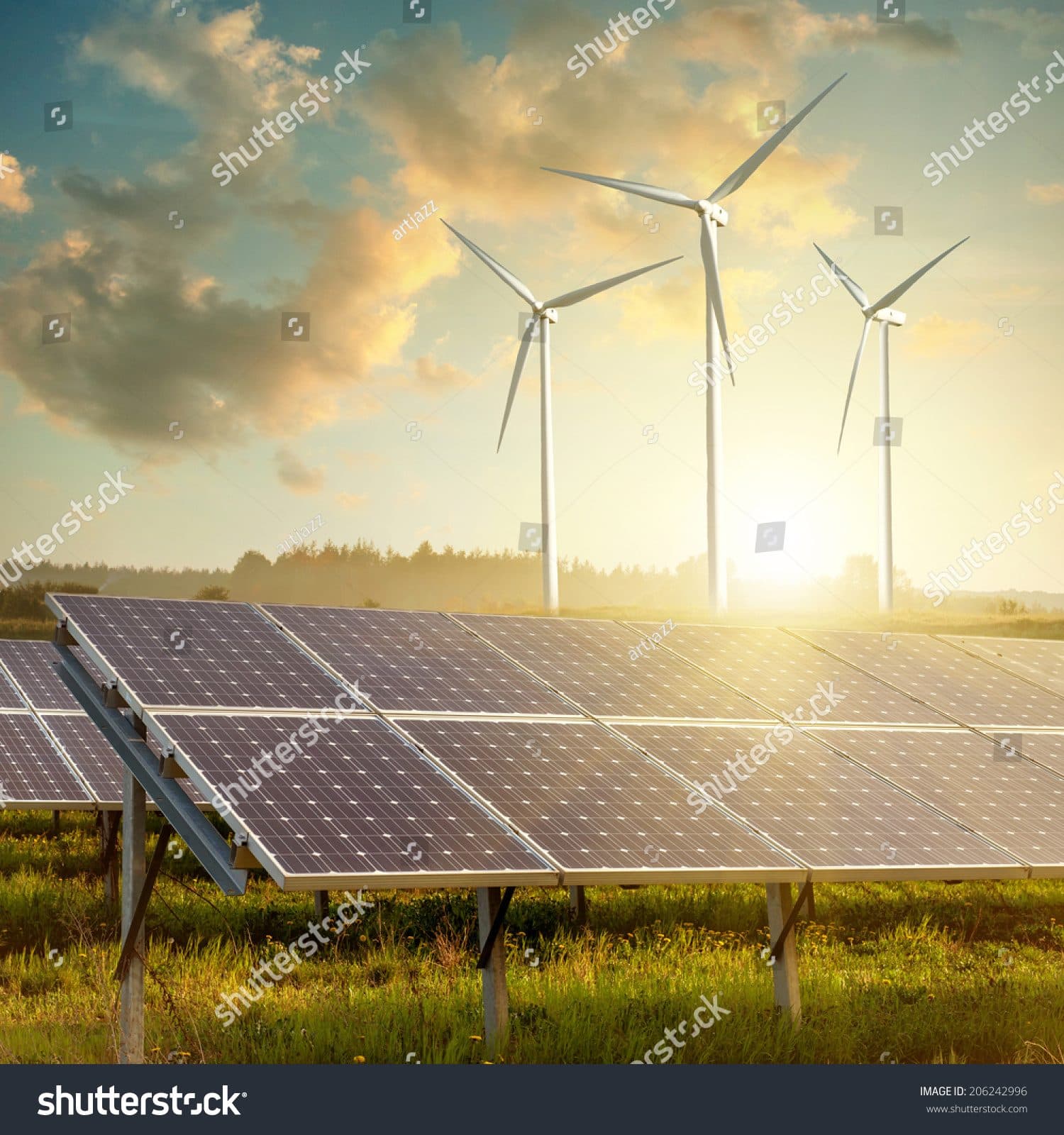 Pannelli solari verticali