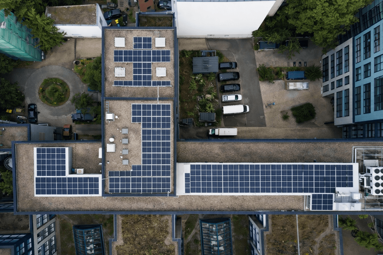 Condominio con impianto fotovoltaico