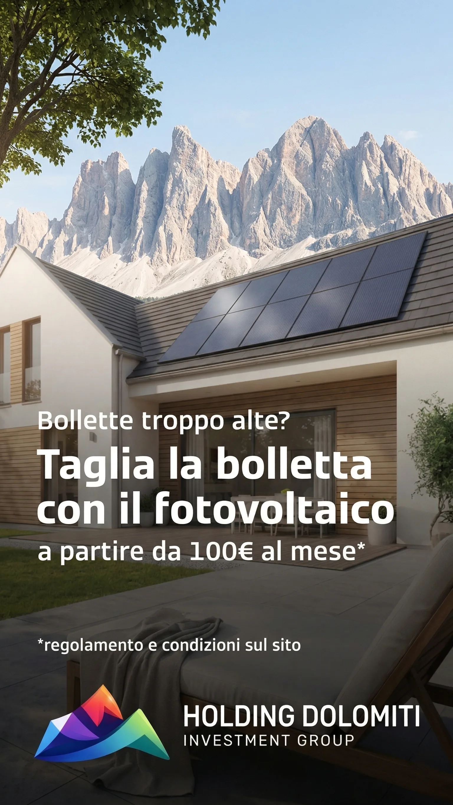 Passa al fotovoltaico e inizia a risparmiare